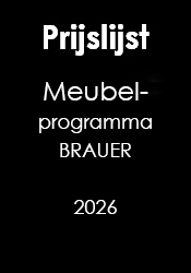 Prijslijst meubelsprogramma BRAUER 2026