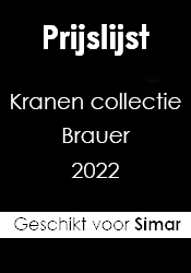 Prijslijst Brauer kranen 2022